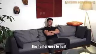 زب تركي غير مختون يمدد كسها المتسع