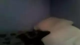 متلصص الحمام: سمينة ممتلئة بنظارات تأخذ جنس شرجي قاسي