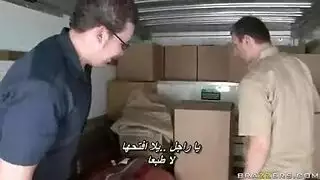 مؤخرة ضخمة تتعرض لضرب قوي