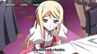 الشقراء الكرتونية المبتدئة تأخذ جنساً عنيفاً