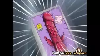 أم كرتونية تأخذ قضيبًا ضخمًا في مهبلها الواسع