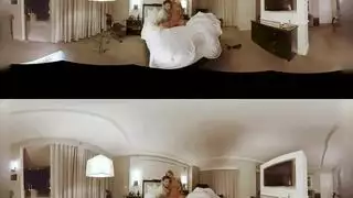 مغامرة إكس إكس إكس بالواقع الافتراضي: ضخ مهبلي وجلسة على الوجه