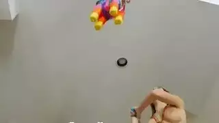 الشقراء الساخنة لانا رودس تمارس الجنس بقوة في وضعية الفارسة العكسية