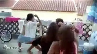 مال مقابل فرج علني: نيك في الخارج مع غريب