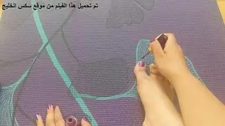 مداعبة قدمية قاسية من امرأة مصرية جميلة