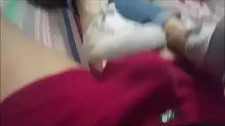 مراهقة مثيرة تتوسل للحصول على سائل شاب العضلات السميك