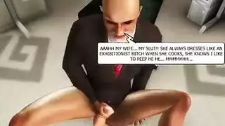 منظور دياثة: تصوير ثلاثي شرجي لزوجتي