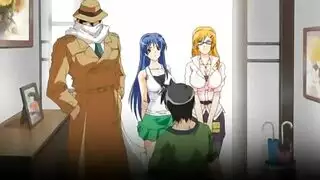 هنتاي حفلة جنس: امرأة أنيمي ناضجة تبلع السائل المنوي